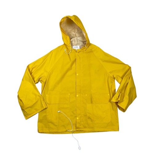 Vintage yellow pvc fisherman - yellow,