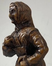 Old Grumpy Witch Woman Figure