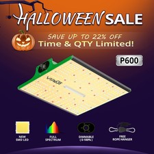 VIPARSPECTRA Upgrade P600 LED Grow Light Full Spectrum Indoor Plants Veg Flower