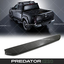 BLACK TAILGATE PROTECTOR REAR GUARD COVER FOR NISSAN NAVARA D23 NP300 2015-2021