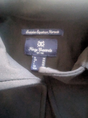Equine show jacket - equine, size
