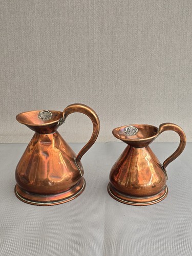 Two antique copper - two, haystack