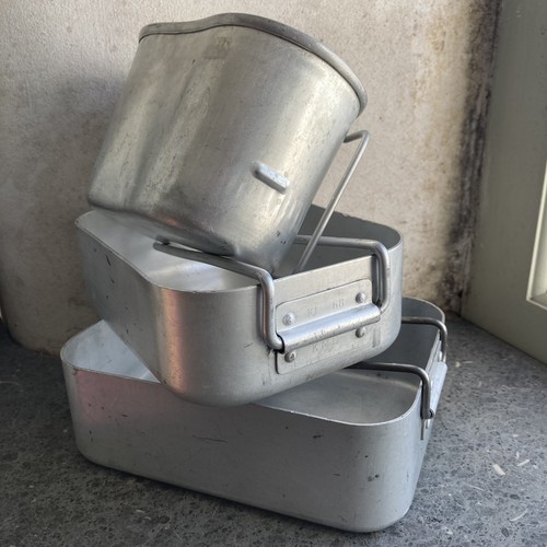 Mixed era military mess tin - mixed‑era,