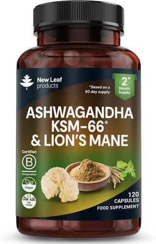 Ashwagandha ksm and - ksm-66, lions