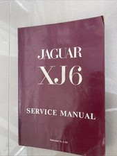 Jaguar XJ6 Series I 2.8/ 4.2 Lyre -original Service Manual 1972 Pub. No. E.155