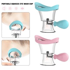 Extrusion Soft Silicone Eye Wash Cups Eyes Cleaner Compact Eye Wash Bath Cups UK