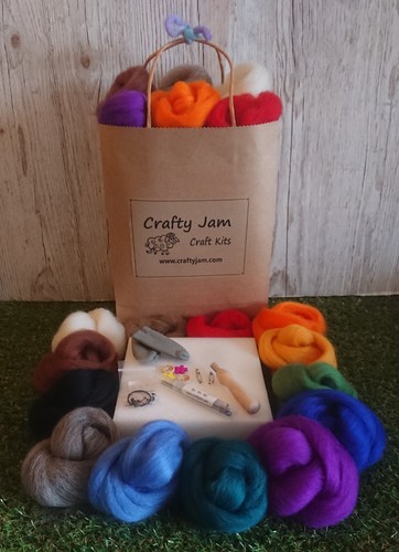 Needle felting starter kit - felting,