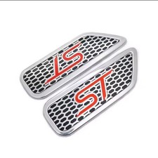 1Pair wing Badge Aluminum for