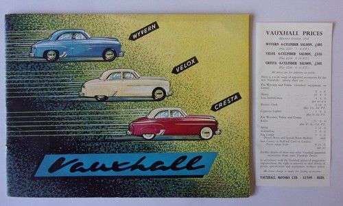 Vauxhall wyvern velox cresta - vauxhall,