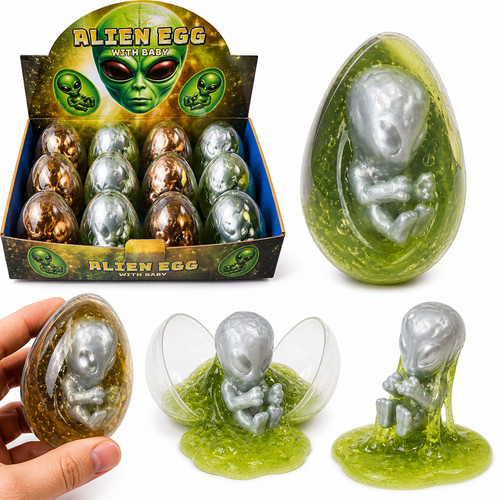 Large space alien egg - large,