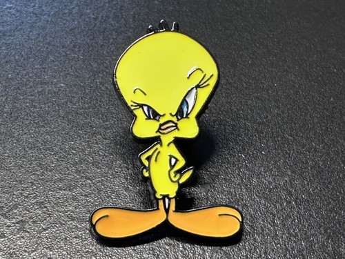 Tweety bird enamel pin - bird,