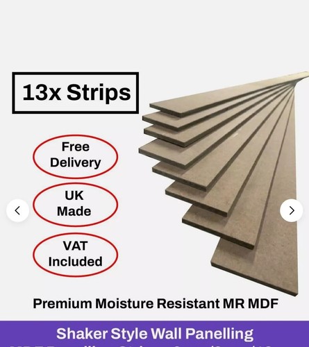 Mdf panelling strips - mdf, diy