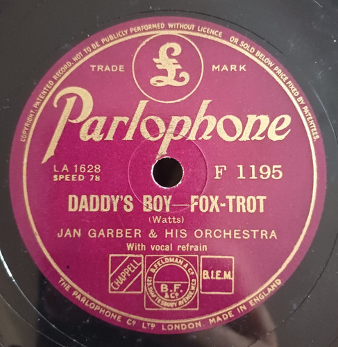 Jan garber daddy - jan, boy