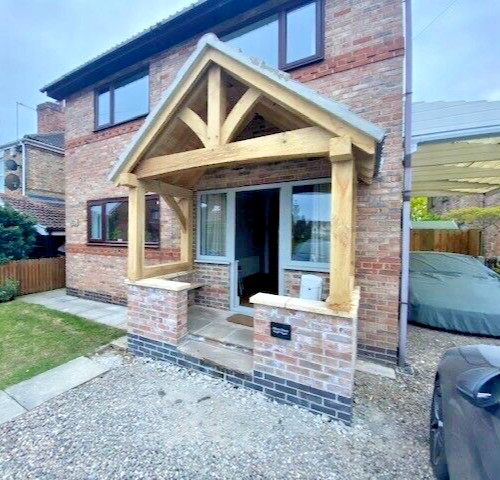 Romney oak porch - romney,