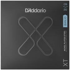 D'Addario XTJ0920 - Nickel Plated Steel Banjo Strings light Gauge 9-20 Loop End
