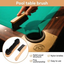 2x Pool Table Brush Set Billiard Snooker Accessories for Bar Game Room Home