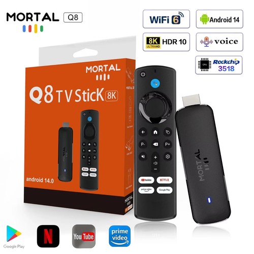 Mortal android tv stick - mortal, q8