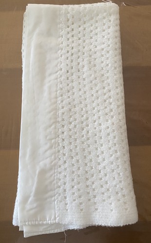 Vintage white baby cot - vintage, pram