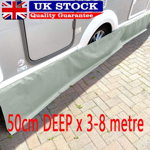 Caravan awning draught skirt - caravan,