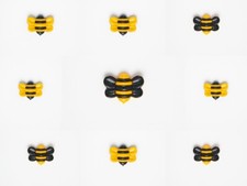 Bee Shank Buttons Sizes 25mm