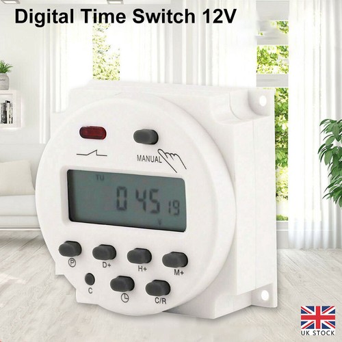 12v 16a lcd digital timer - 12v,