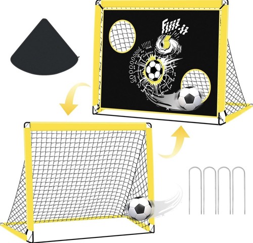 Kids football goal 1 pop - football, 2-in-1