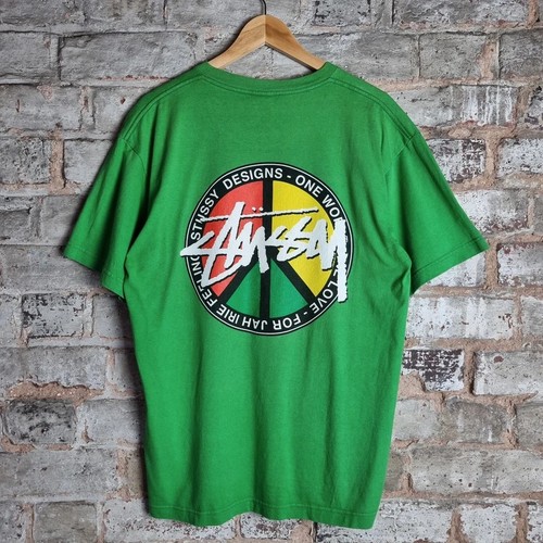 Stussy y2k green rasta - stussy,
