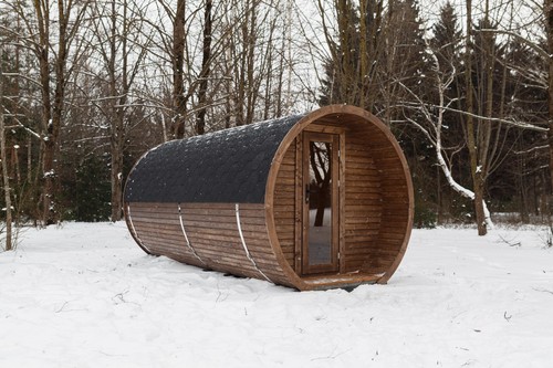 Person barrel sauna with - 6,