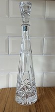 Thomas Webb 16 Tall Renaissance Crystal Glass Decanter with Stopper and Box VGC