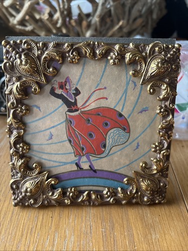 Vintage brass photo frame - vintage,