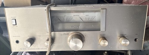 Sony 212a integrated stereo - ta-212a,