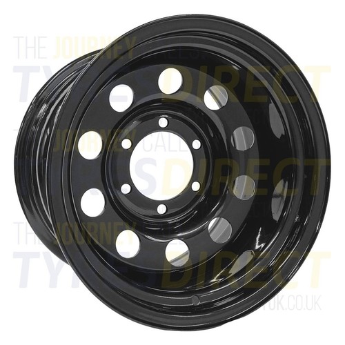 15x10 black deep dish modular - 15x10,