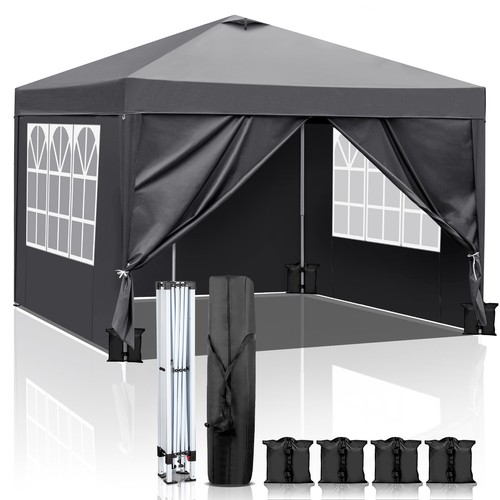 3x3m pop gazebo marquee - 3x3m, up