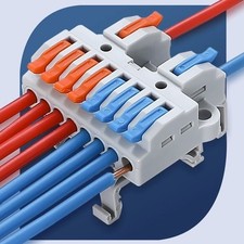 1x DIN Rail Terminal Blocks