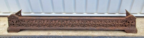 Antique cast iron fire grate - , /