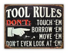 Funny "Tool Rules" Metal