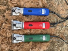 Horse Cob Clipper Heavy Duty by Masterclip UK 2 Year Warranty Red Blue or Green?