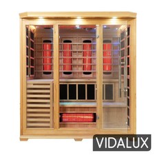 4-5 Person Solara Full Spectrum Bench Sauna SMT-HFP4503