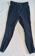 Pikeur Lugana Full Seat Breeches Women’s 24 Blue Equestrian Riding Pants Grip