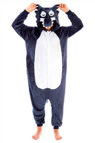 Wolf animal onesiee - wolf,