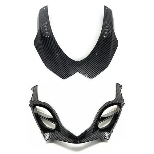 Carbon fibre upper front - carbon,