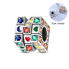 Rubik's Cube Charms Bead Charm
