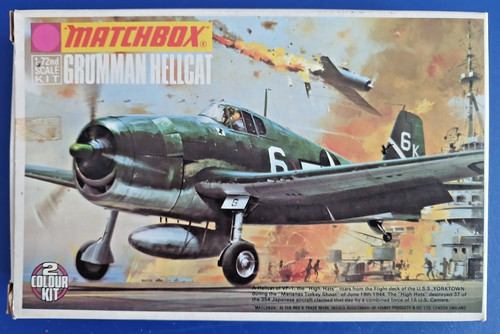 Matchbox grumman hellcat - 1/72,