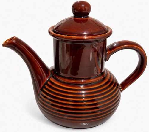 Denmead pottery fr27 brown - denmead,