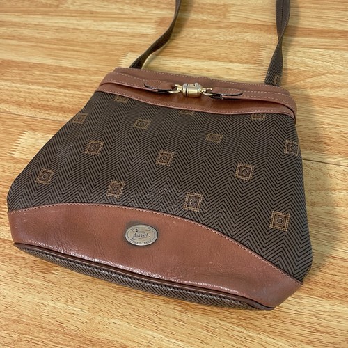 Vintage leather texier brown - leather,
