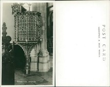 Southwold Church Pulpit Real Photo