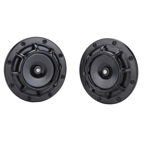 Pair 120mm 115db snail horn - 120mm,