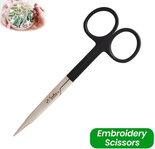 Straight embroidery scissors - straight,