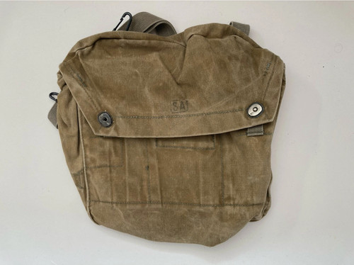 Vintage army m61 bag haversack - army,