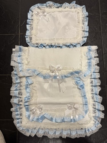Blue and white - and,